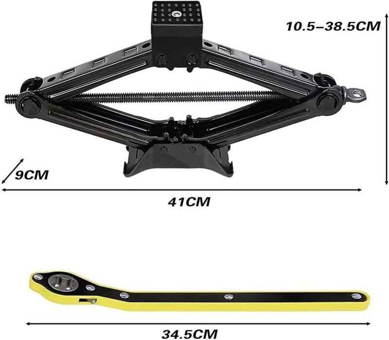Max.2t Wagenheber Scherenhebebühne Für Auto/suv/mpv Ratsche