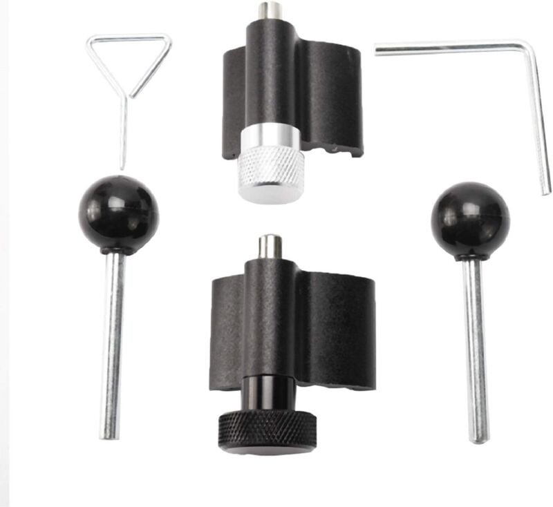 BEBUSINGOTO Steuerkettensatz, Ventilsteuerwerkzeug, Kurbelwellen-Arretierstift, Steuerstift für Audi VW VAG Seat Skoda 1...