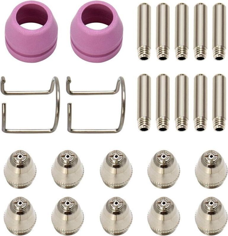 Elektroden-Verschleißteile für den Plasmaschneidbrenner SG55 AG-60, 24 Stück