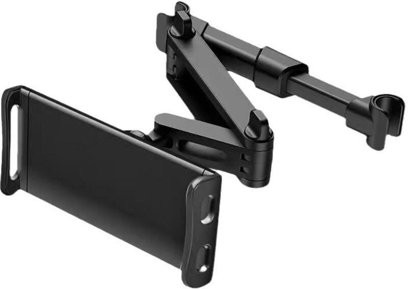 Kompatibel mit allen Tablets, Mobiltelefonen, iPhones und iPads von 4 bis 11 Zoll (schwarz). Halterung für Kopfstütze/Rü...