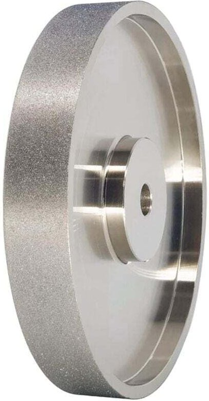 CBN-Diamantschleifscheibe 6 x 1 Zoll, 1/2-Zoll-Dorn, HSS-Schärfung, Körnung 180