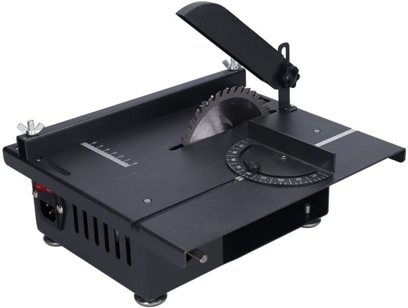 Zoternen - Tischkreissäge, 1200 w, 10.000 U/min, Mini-Elektro-Tischkreissäge, Tischkreissäge zum Holzschneiden, Polieren...