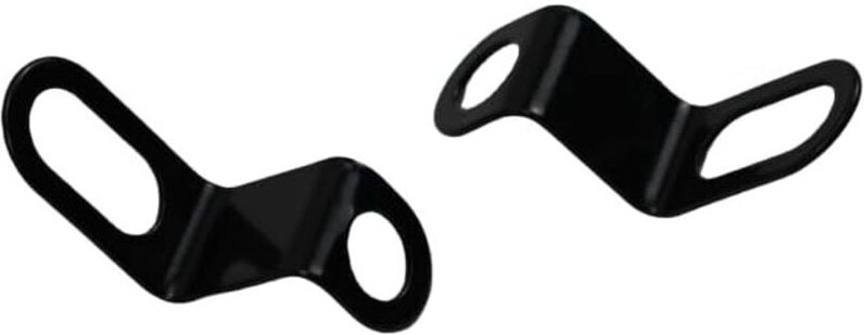 Shining House - Schwarze Motorrad-Heckblinker-Stoßdämpferhalterung, hintere Blinkerhalterung für Harley-Motorrad-Blinker...