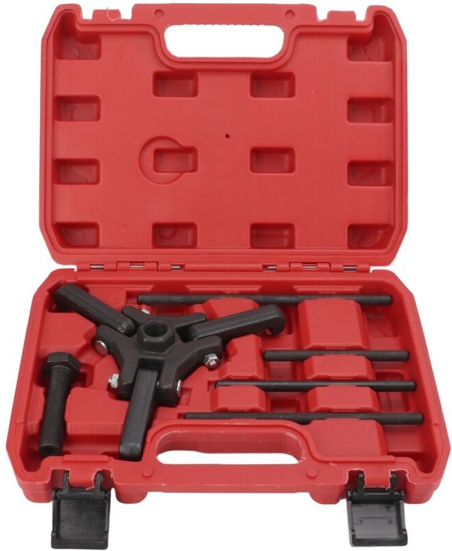 Cryfokt Abzieher-Set für Schwingungsdämpferrollen aus Kohlenstoffstahl, robustes und zuverlässiges Werkzeug zur Reparatu...