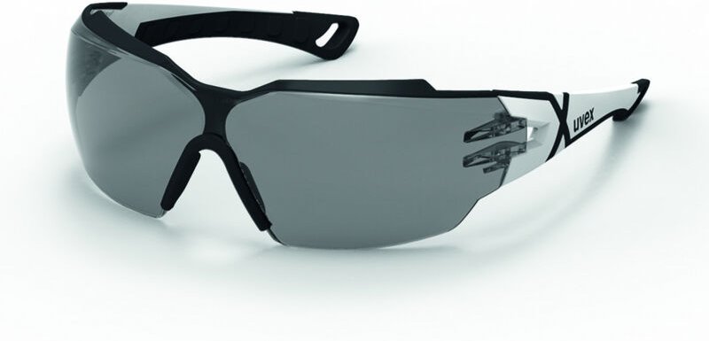 Uvex - Schutzbrille pheos cx2 exc. as af grau 23% weiß/schwarz 9198.237