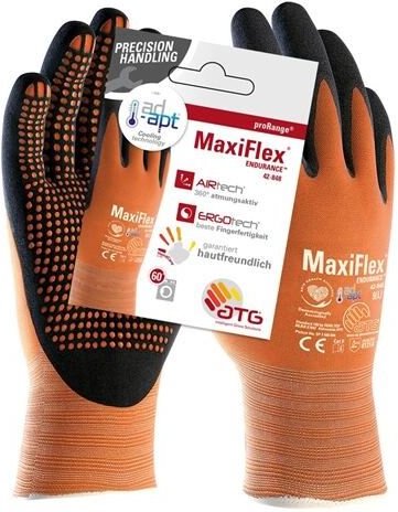 2581-9 MaxiFlex® Endurance™AD-APT® Nylon-Strickhandschuhe (42-848HCT), SB-Verpac