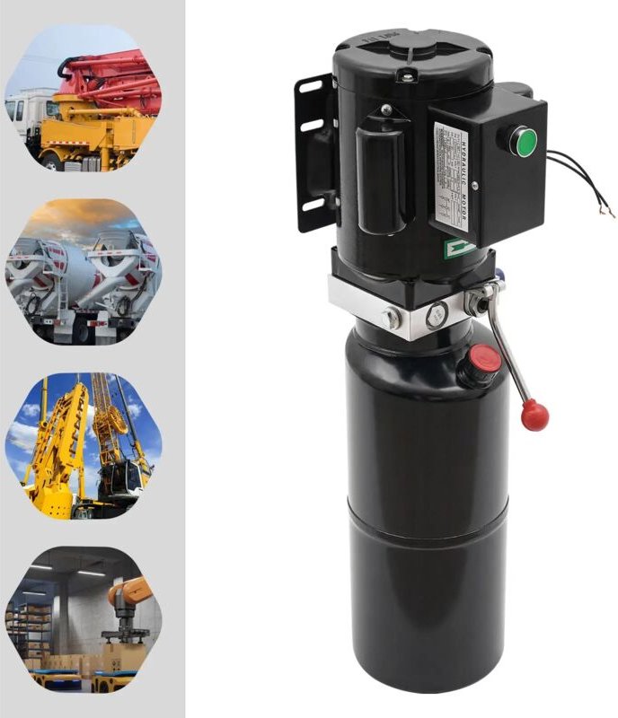 2.2KW Hydraulikkran 220V 2850rpm, Kraftstofftankkapazität 10L Hydraulikantriebseinheit, Hochleistungsmotor