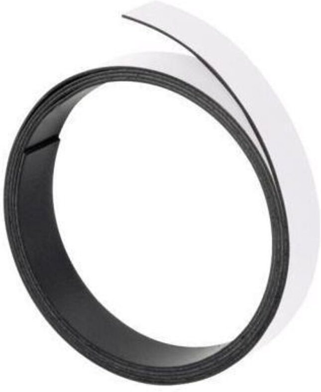Magnetband 15 mm x 1 m (b x l) weiß 15 mm x 1 m (b x l) weiß