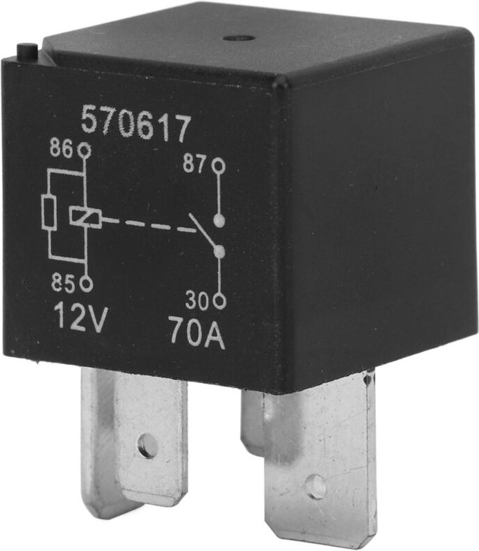 Acouto Luftfederungskompressor-Pumpenrelais-Kit für L322 2006 bis 2012 Luftrelais 12W 70A LR023964 YWB500220 Automatisch...