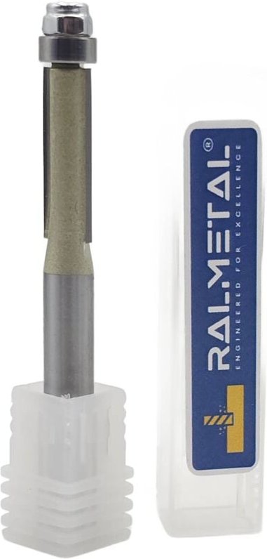 Zweischneidiger Geradfräser mit oberem Anlauflager 1/4 x 20 x 1/4 Zoll TCT