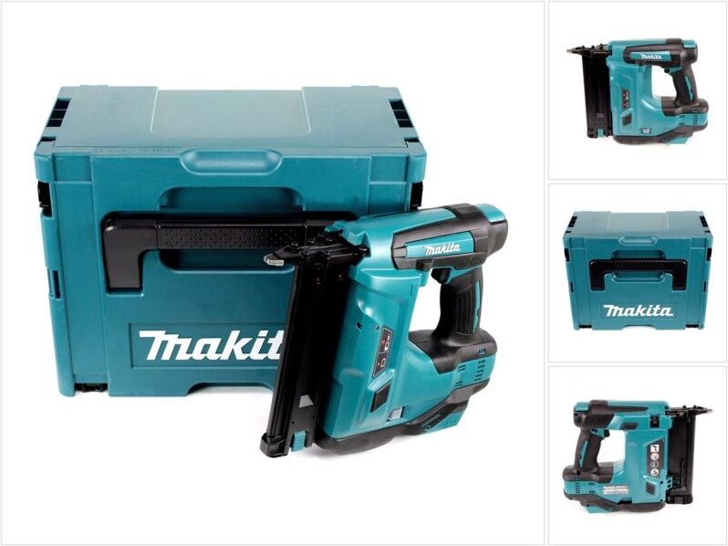 18V Li-Ion Minibracket-Nagler (Einzelgerät) im Makpac-Koffer Makita DBN500ZJ