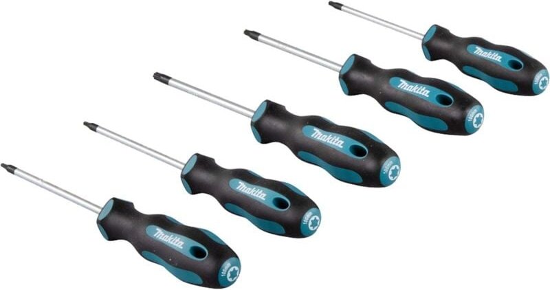 Satz mit 5 TORX-Schraubendrehern Makita E-10534