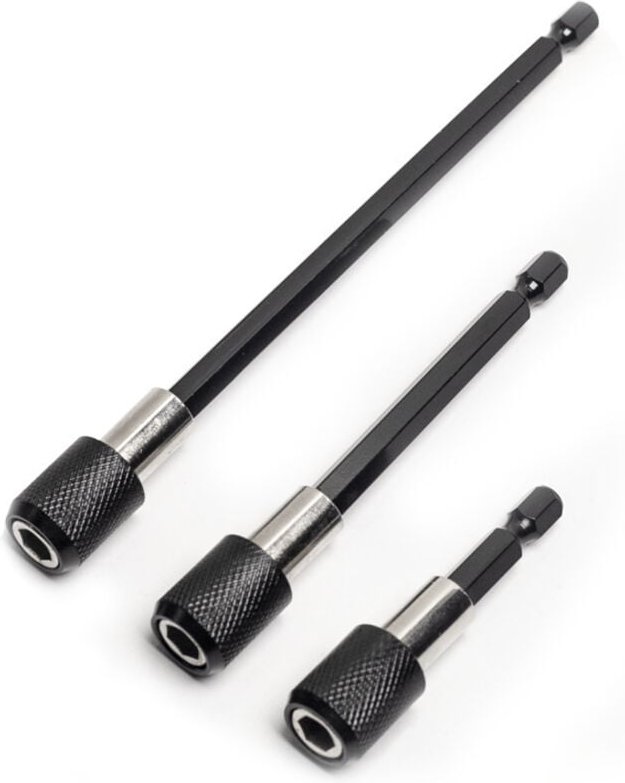 Schnellwechsel-Bohrfutter, magnetische Bohrverlängerungsstangen, 1/4-Zoll-Steckschlüsselfutter, Bohrfutteradapter, Sechs...