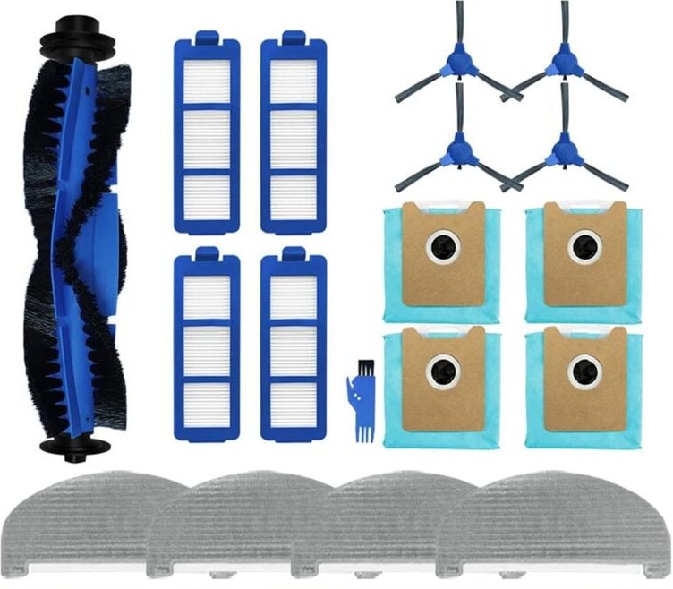 Für G40 Hybrid Wichtigsten Seite Pinsel HEPA-Filter Mopp Pads Staub Tasche ein