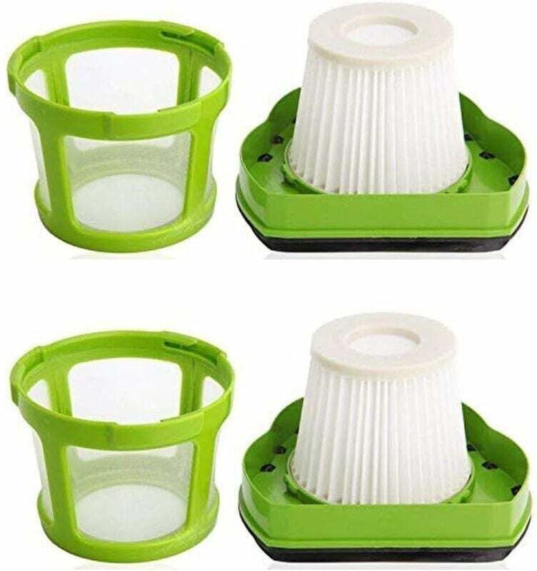 Lot von 2 Austauschfiltern für Staubsauger ohne Filter und Staubsauger Bissell 1782, 1608653 und 1608654