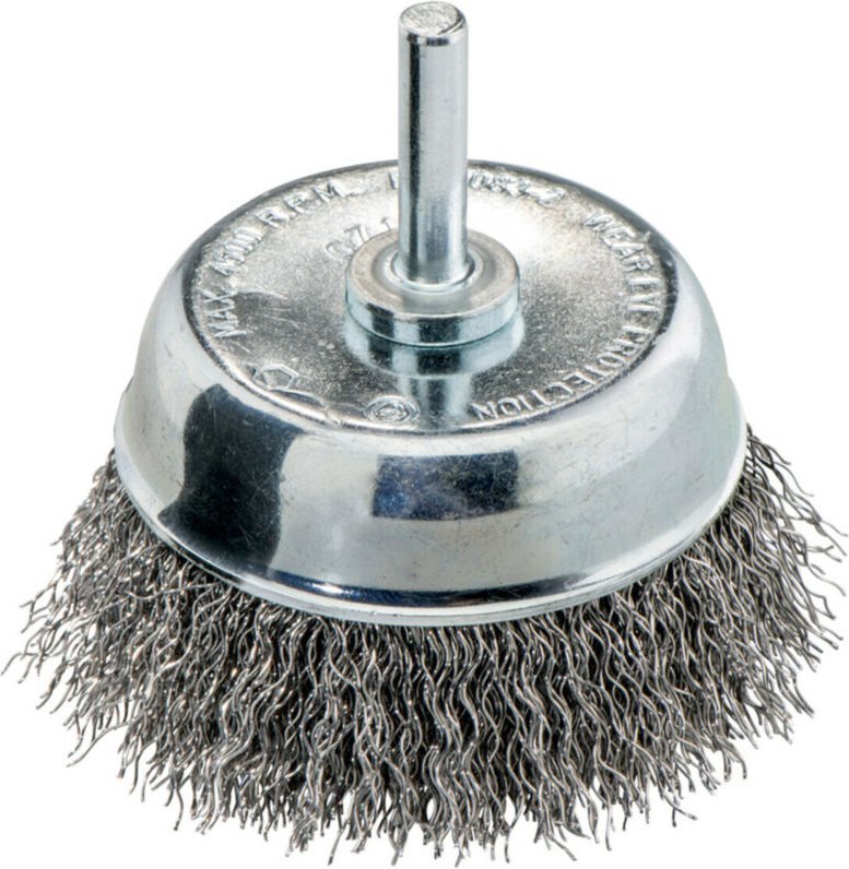 Metabo Topfbürste 50x0,3 mm/ 6 mm, Stahl gewellt