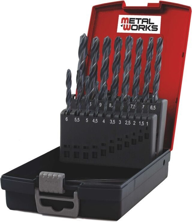 MWBL19 Bohrer-Set, laminiert, 19-teilig Metallarbeiten 748151900