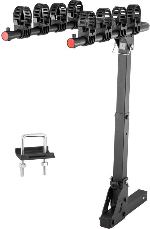 Mophorn - vevor Fahrradträger zur Anhängerkupplung, 4-Fahrrad-Plattform-Stil, 68 kg Kapazität, Fahrradträger-Kupplung fü...