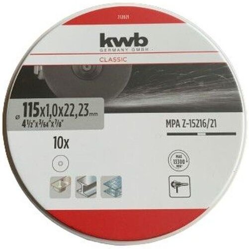 Einhell trennscheiben-set 115mm durchmesser 10 stück - 49712021