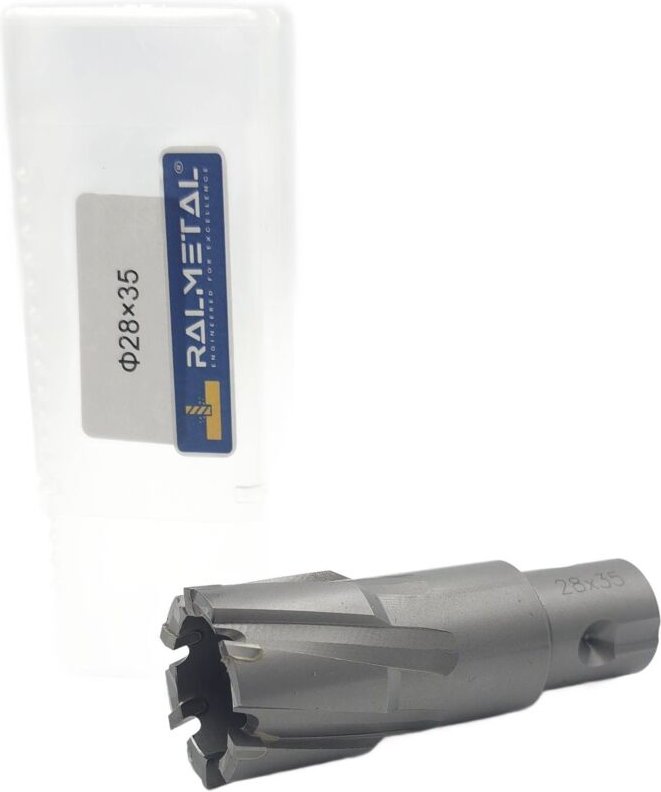 Thumbnail - Trepanierfräser VHM TCT 28 x 35 mm Weldon 19.05 Nitto