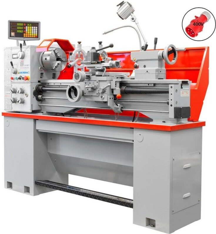 Metalldrehbank Mit Digitalanzeige 400v Holzmann Ed1000fdig