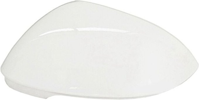 5H0857537 Auto-WeißE RüCkspiegel-Seitenglas-Spiegelabdeckung, Verkleidung, RüCkspiegelabdeckungen, Schale für Golf 8 MK8...