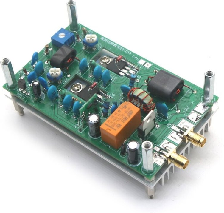 30 w Kurzwellenverstärkerplatine 3-28 MHz cw ssb Linearer HF-Leistungsverstärker HF-Radio ham Kurzwellenstation 7 m 13,5...