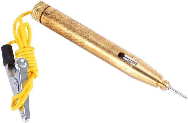 Ej.life - Circuit Detector Pen, Autospannungs-Kupfer-Circuit-Tester Für lange 6V-24V-Systemsonden-Durchgangsprüfer