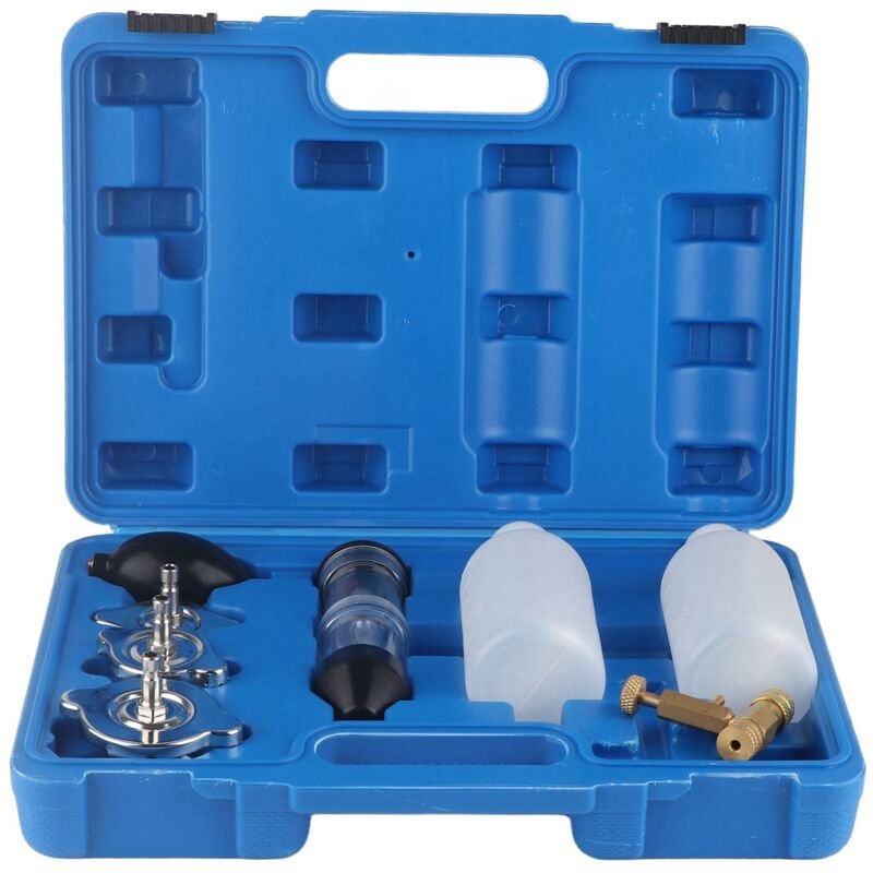 FOREHILL 8-teiliges Verbrennungslecktest-Set, CO2-Lecksuchgerät für Pkw, Lkw, Traktoren und Bagger