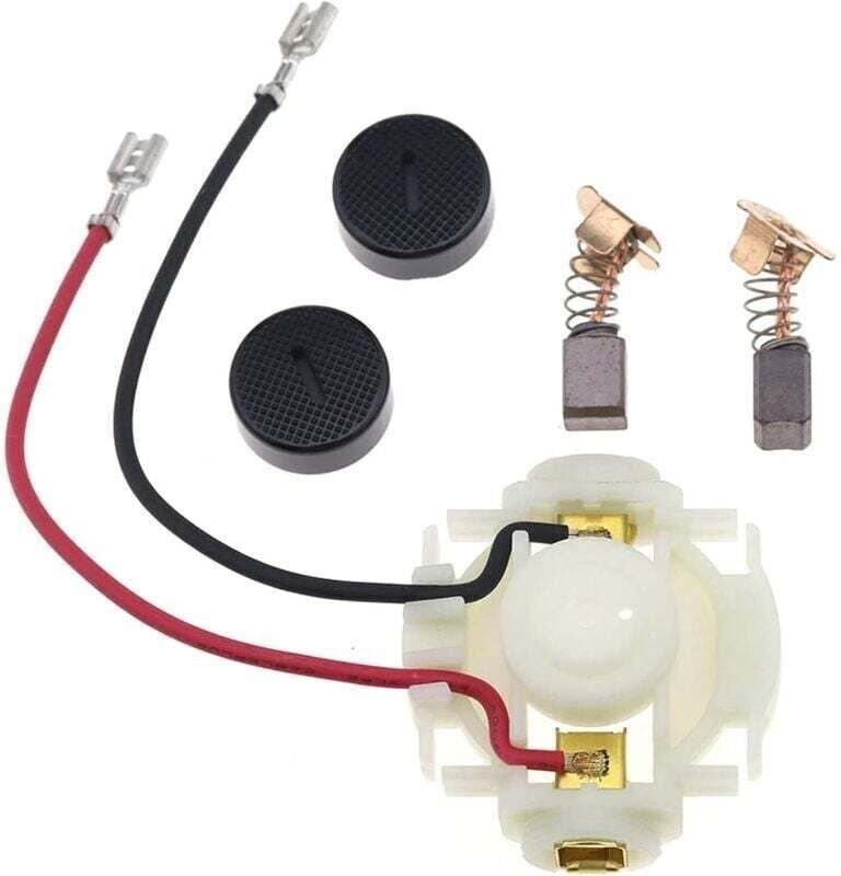 Kohlebürste + Kohlebürstenhalter + Kohlekappen für Makita DGA452 BGA452 BGA450 BGA402 CB430 GA400 GA400D Schleifer
