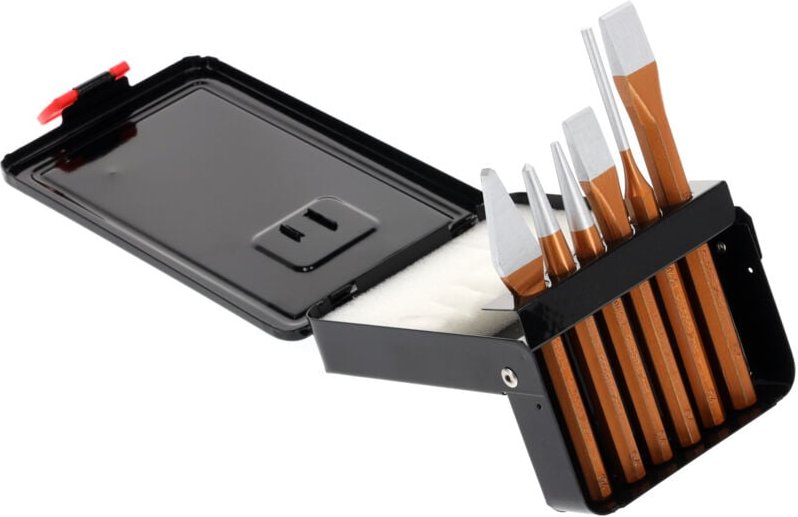 R90000006 Werkzeugsatz Schlagwerkzeuge im Kassette 6-teilig