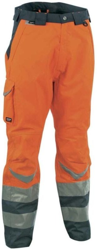 Cofra Winter-Warnschutzhose wind- und wasserdicht orange 46
