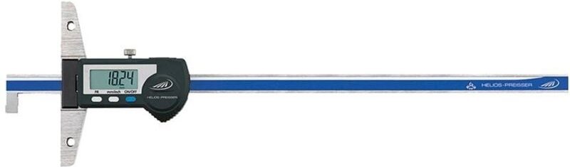 HELIOS PREISSER Digi. Tiefenmessschieber IP67 DIGI-MET 500mm INOX abg. Messtange