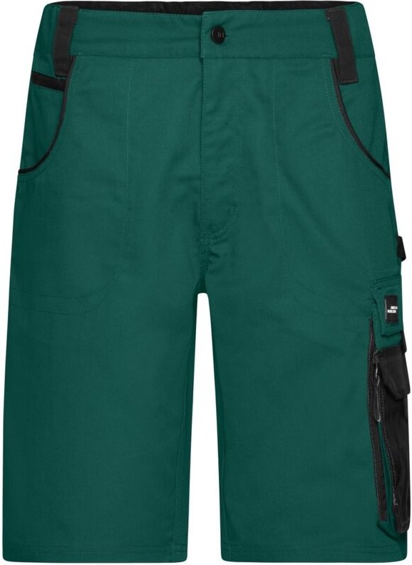 James & Nicholson Workwear Bermuda JN835 Gr. 58 dark-green/black