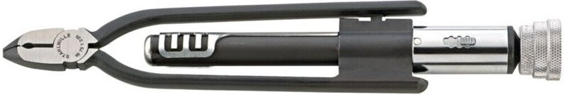 Drahtwirbelzange L.230mm Kopf brüniert, poliert Griffe brüniert - Stahlwille