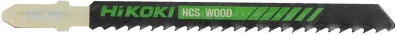 Hikoki 750021 Stichsägeblatt 100,4 mm HCS JW11/T101D Holz 5 Stück