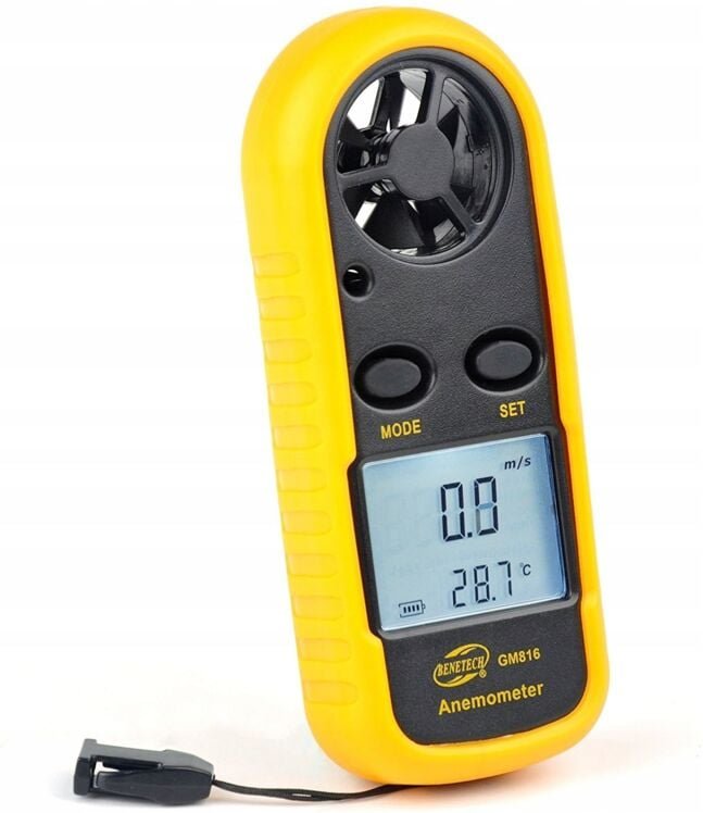 Anemometer Anemometer Luftgeschwindigkeitsmessung Windtemperaturmessung