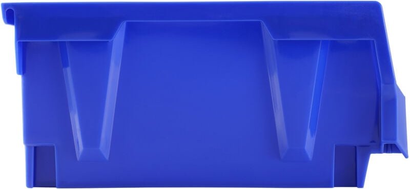 Mophorn - 12er-Pack Kunststoff-Aufbewahrungsbehälter, 11' x 5' x 5' hängende stapelbare Organizer-Behälter, strapazierfä...