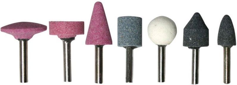 Verschiedene Steinschleifscheiben-Set, 7-teilig