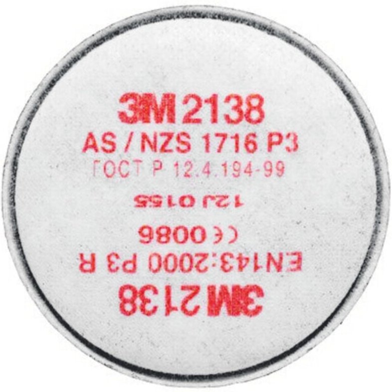 3M - Partikelfilter mit Aktivkohle 10 Stk