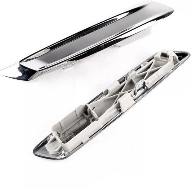 Tlily - 1 paar Chrom Außen Front Trim Streifen Abdeckung für F10 F11 2013-2016 Limousine 51137336645 51137336646 Links &...