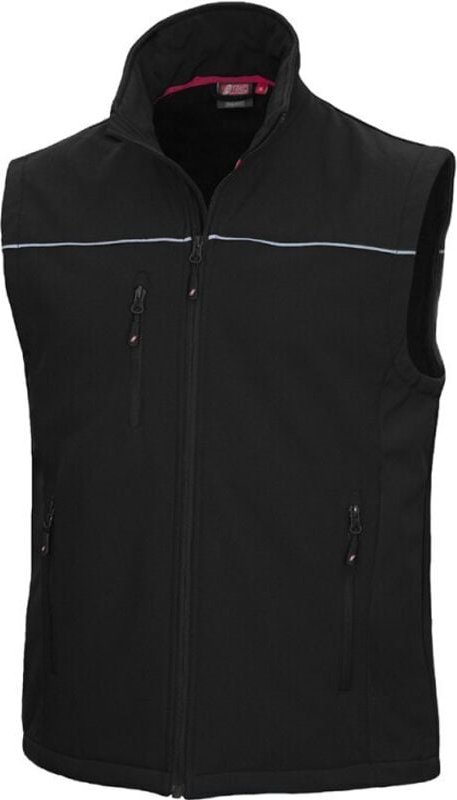 Nitras MOTION TEX LIGHT, Softshellweste schwarz M 7160-M