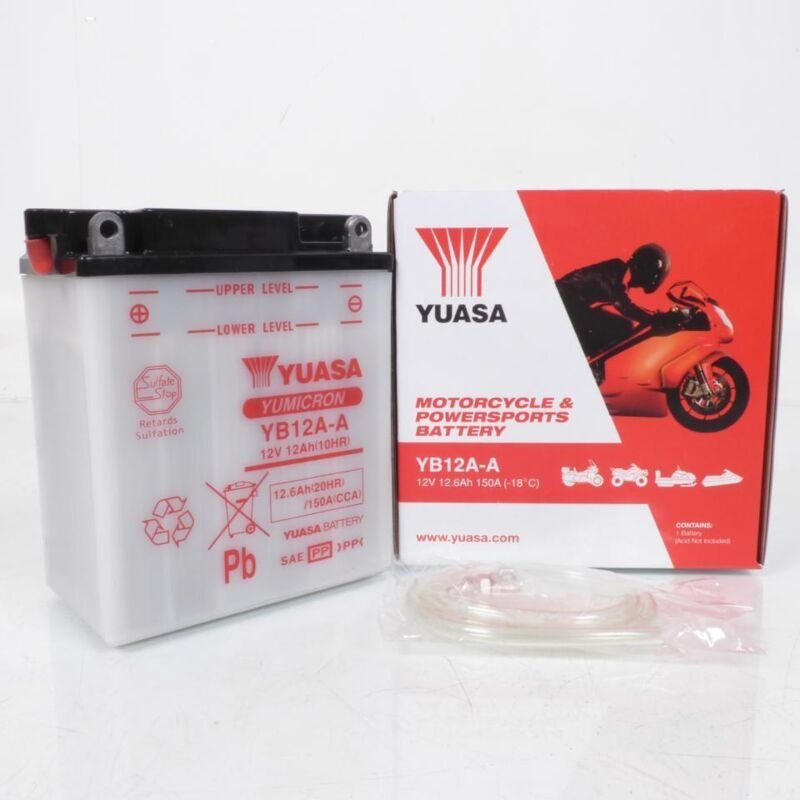 Yuasa-Batterie für Honda-Motorrad 700 vf c 1987 bis 2020 yb12a-a
