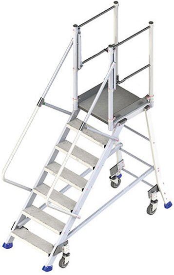 Plattformleitern 3 Stufen - Maximale Arbeitshöhe. 2.60m - ESGD303-R