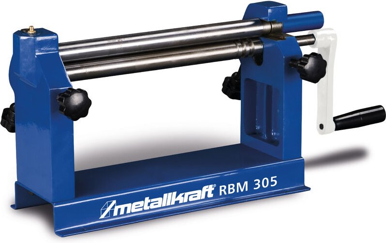 Metallkraft Rundbiegemaschine RBM 305 Biegemaschiene Walzen aus Stahl für Rohre