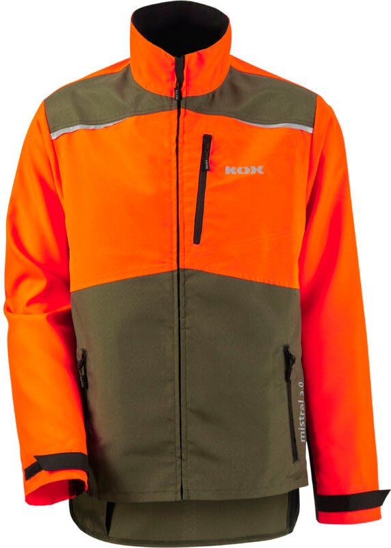 KOX - Forstjacke Mistral 3.0 Grün/Orange Größe xl