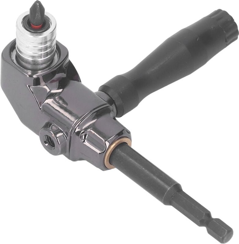 Fabater Winkelbohreradapter, 90-Grad-Winkelbohrer, Mehrzweck-Aluminiumlegierung für Bohrmaschinen