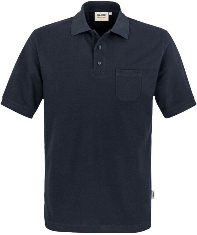 HAKRO Poloshirt Pocket Performance Herren 812 Gr. M tinte