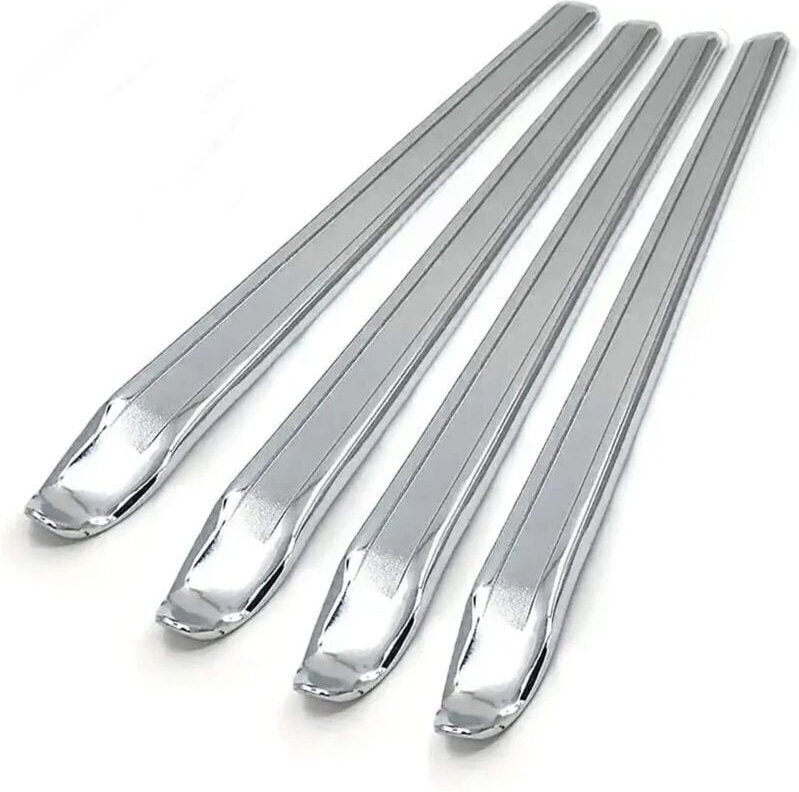 4-teiliges manuelles Reifenmontierset, 30 cm Motorrad-/Auto-Reifenmontiergerät aus Manganstahl, Reparaturwerkzeug, Reife...