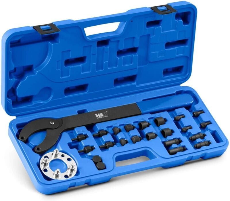 MSW - Zahnriemen-Werkzeug Nockenwelle-Gegenhalter Audi, Seat, vw etc. 22-teilig
